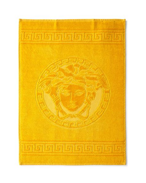 versace medusa guest towel